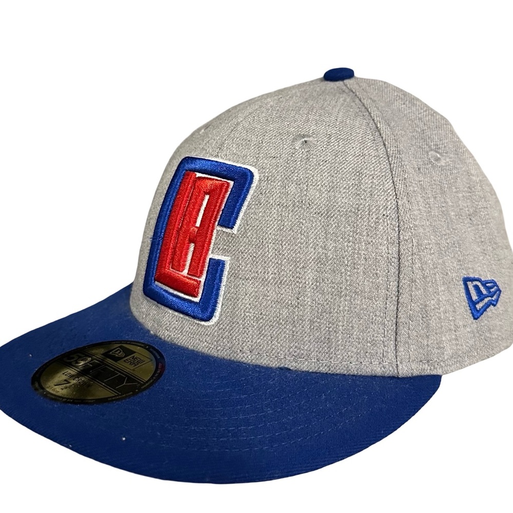 Los Angeles Clippers NEW ERA LOW CROWN 59FIFTY Fitted Cap - Sz. 7 1/2